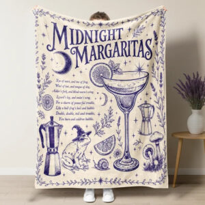 TT - Practical Magic Fleece Blanket, Soft Fleece, Owen’s Sisters Classic Retro Bedroom Decor
