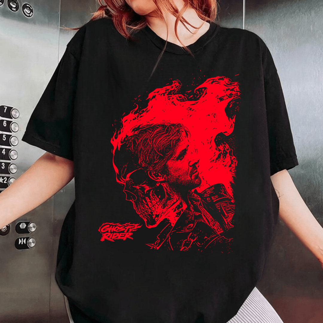 NN - Ryan Gosling 2028 Ghost Rider Tee - Image 8