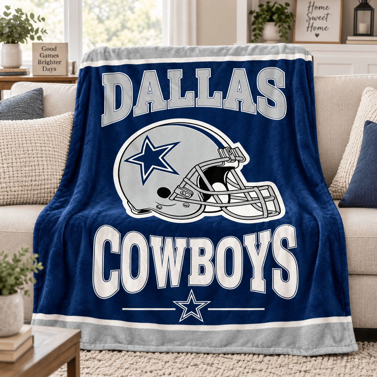 HN - Dallas Cowboys Sports Blanket