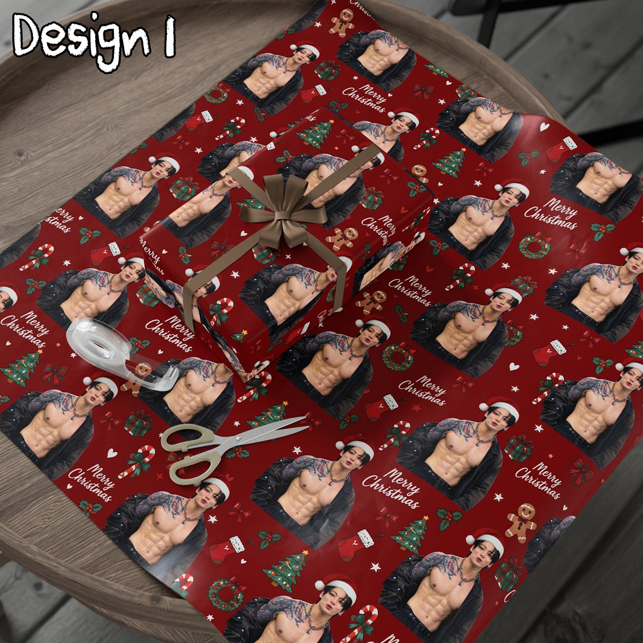 NA - Christmas Hot JK Matte Wrapping Papers (LF) - Image 2