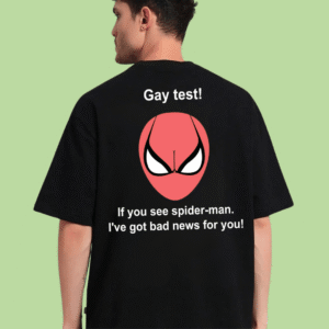 NN - Gay Test Spider-Man Shirts