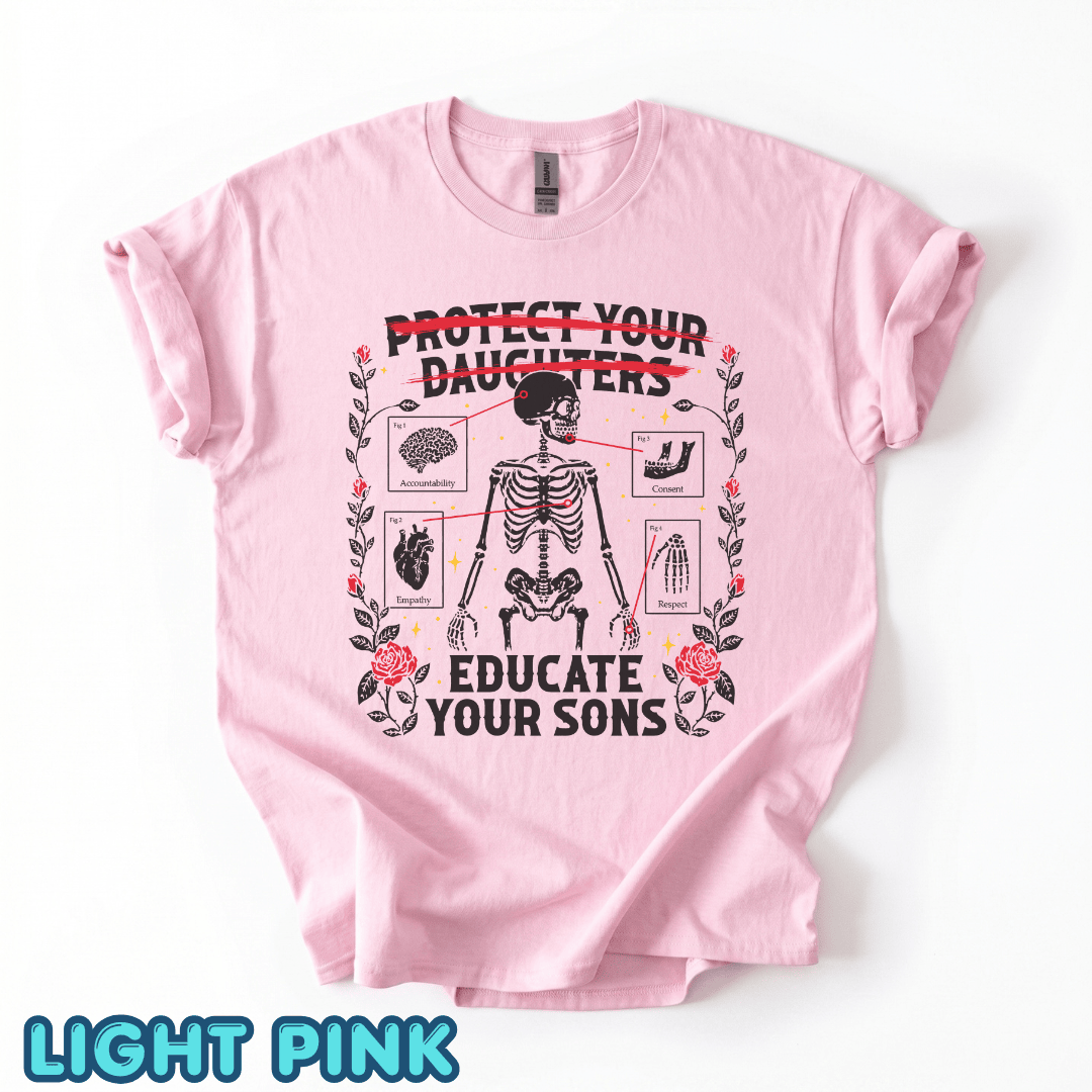 Protect Your Daughters Educate Your Sons Shirts - Image 11