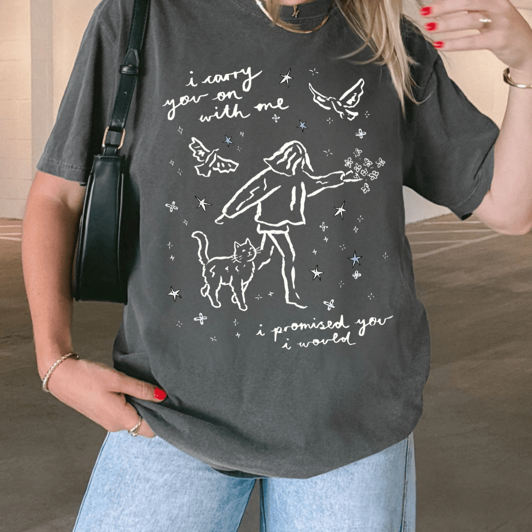 NN - Noah Kahan Draw You Out Lyrics Shirt - Image 2
