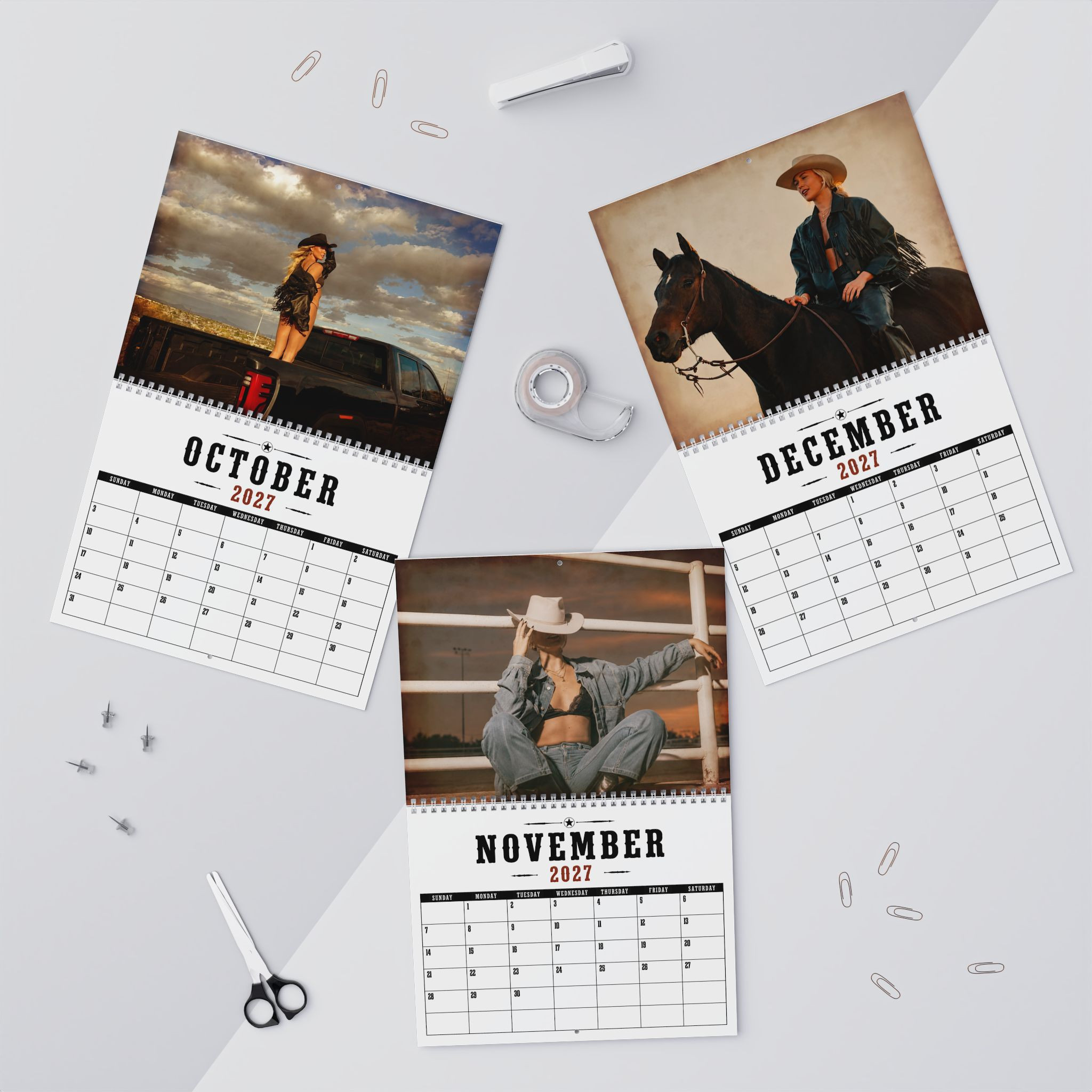 QK - Sophie Cunningham Western Edition 2027 Wall Calendar - Image 2