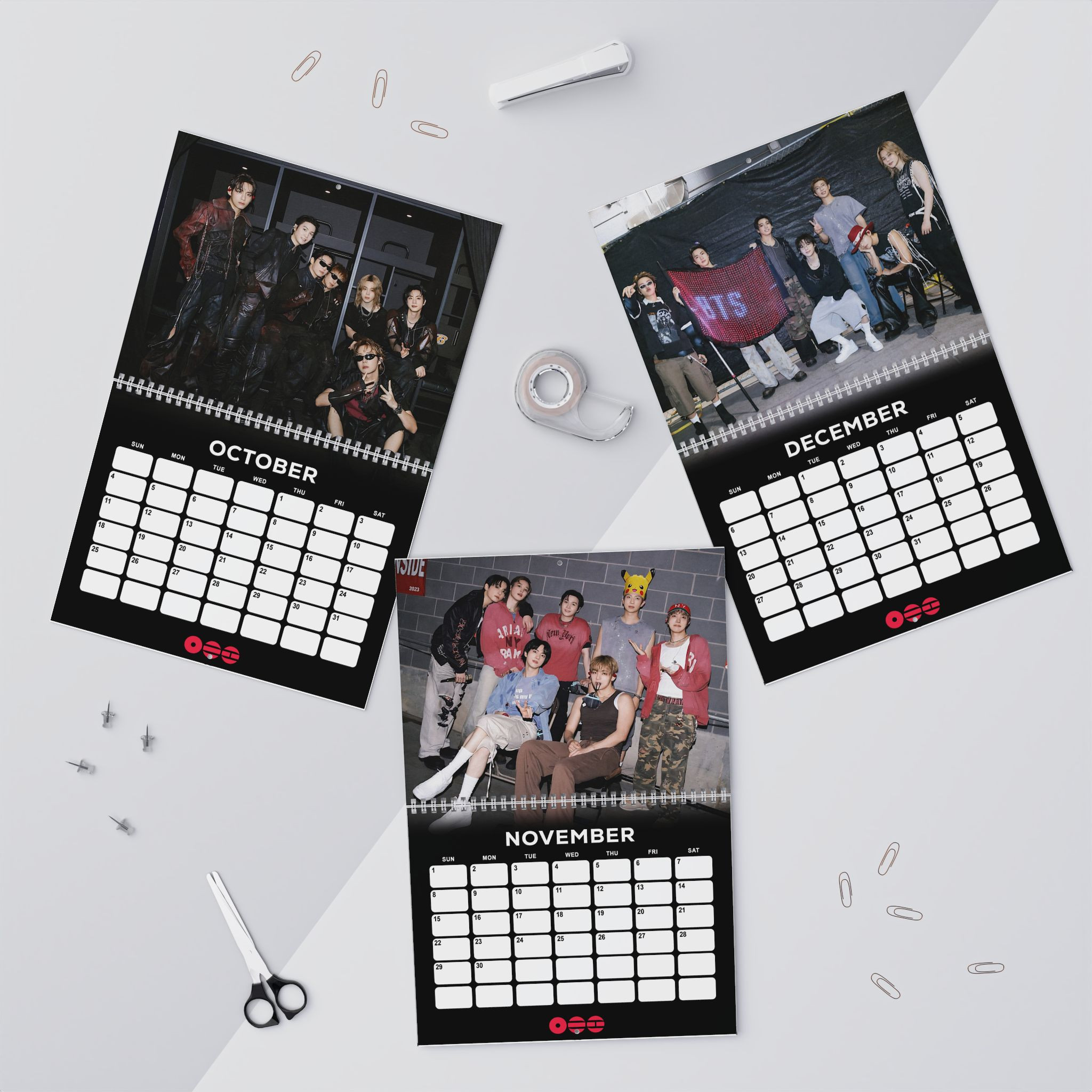 HN - BTS 2027 Kpop Wall Calendar - Image 2