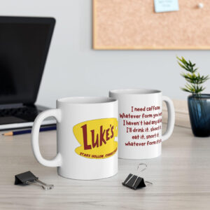 TT - Gilmore Girl Ceramic 11oz 15oz Mug, Accent Mug for Fans