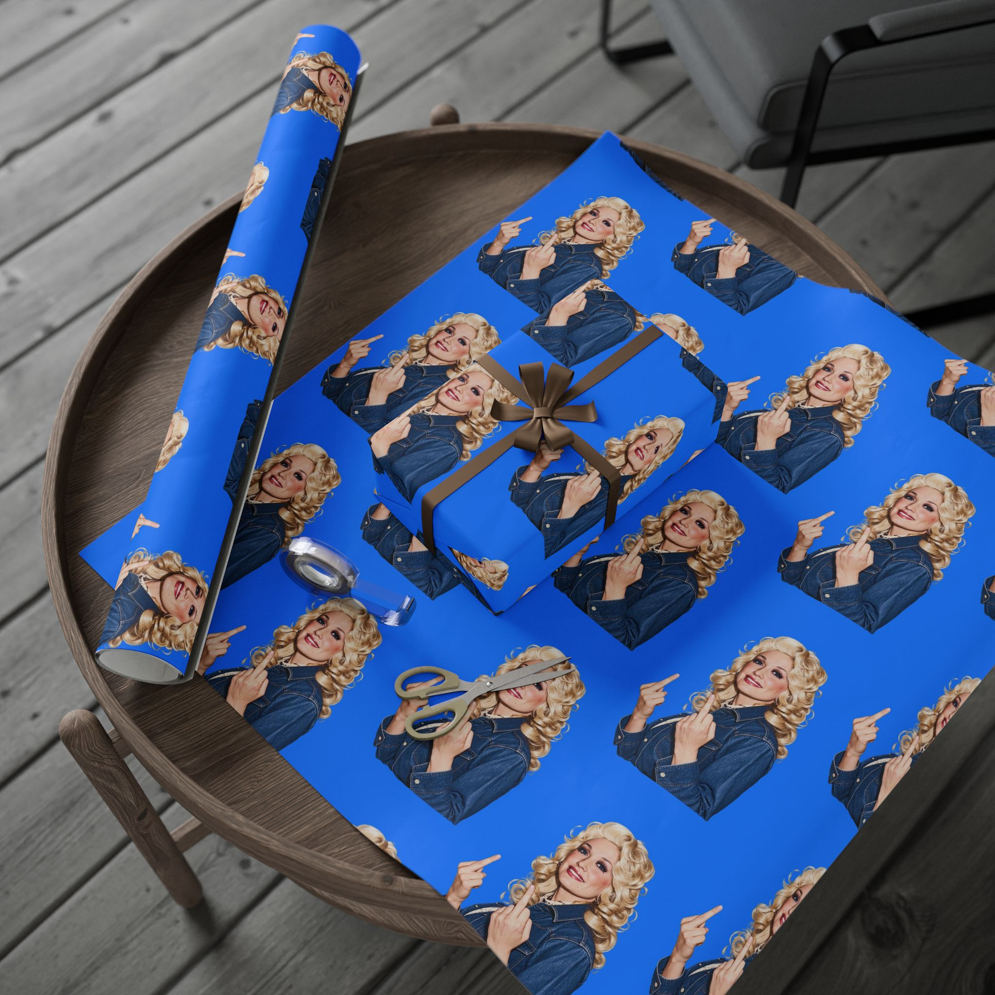 NS - Dolly Christmas Matte Wrapping Papers - Image 4