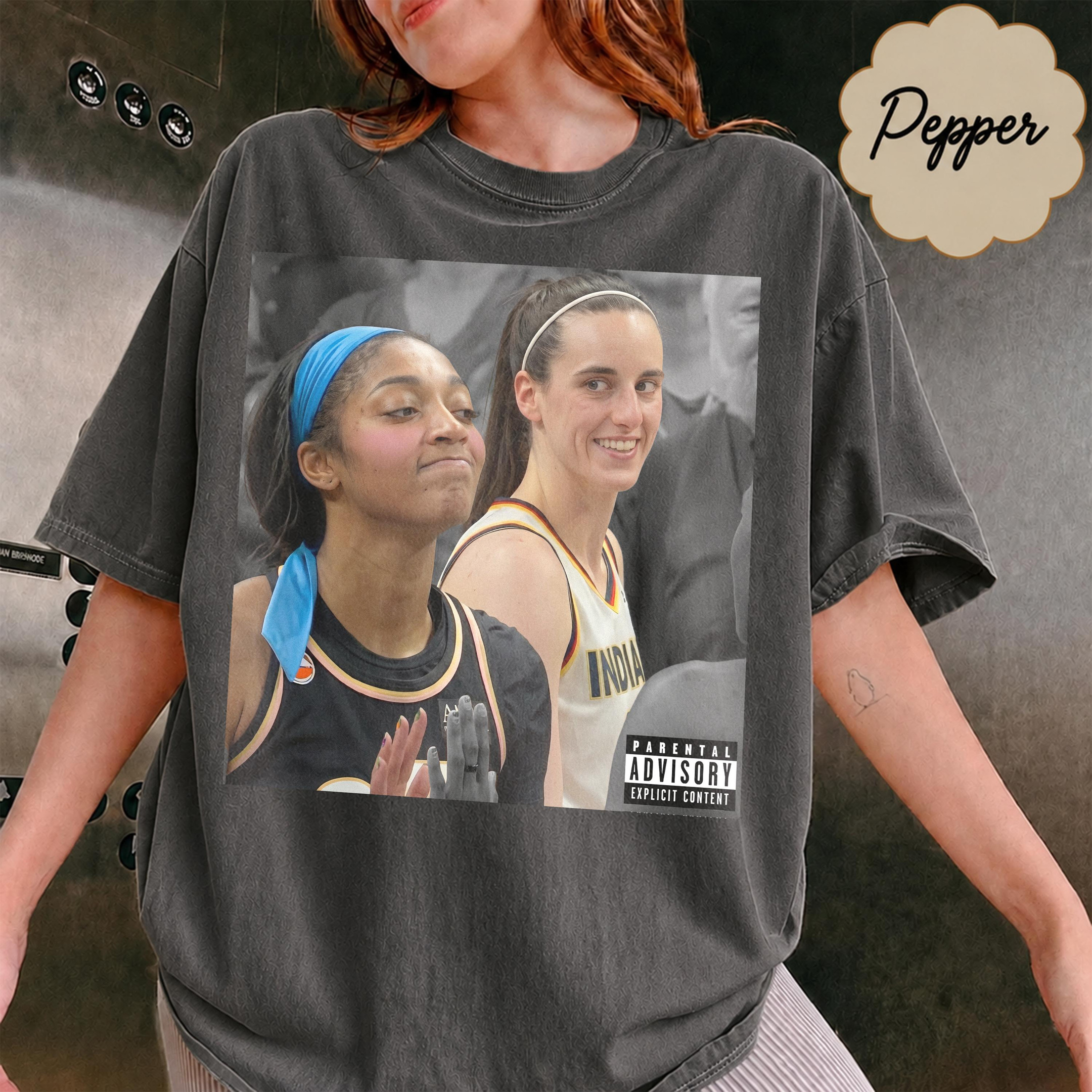 NA - Funny Fever Moment Angle Reese T-shirt - Image 3