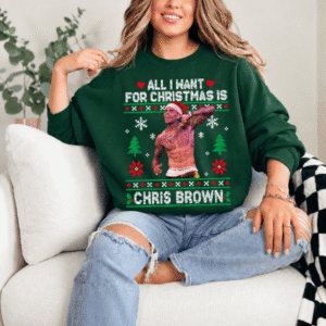 TA - Chris Brown- All I Want For Christmas Shirt