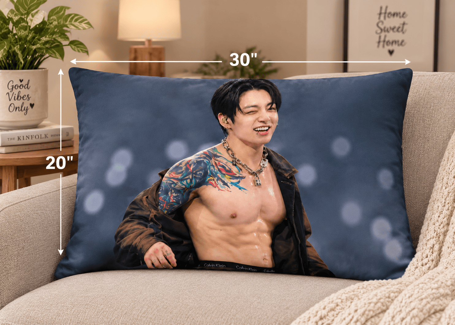 AT - Hot Body Jungkook BTS Pillow - Image 4