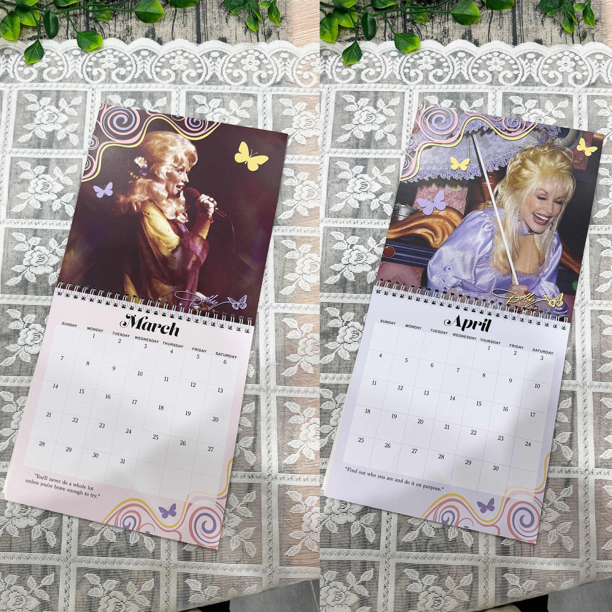 NA - Dolly Parton Memorial 2027 Hole Calendar - Image 2