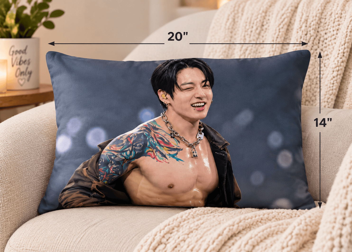 AT - Hot Body Jungkook BTS Pillow - Image 6