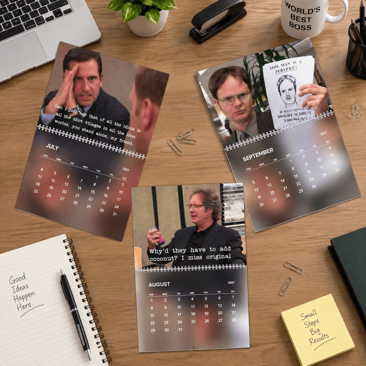 NA - Funny Meme The Office ULTIMATE 2027 Wall Calendar - Image 3