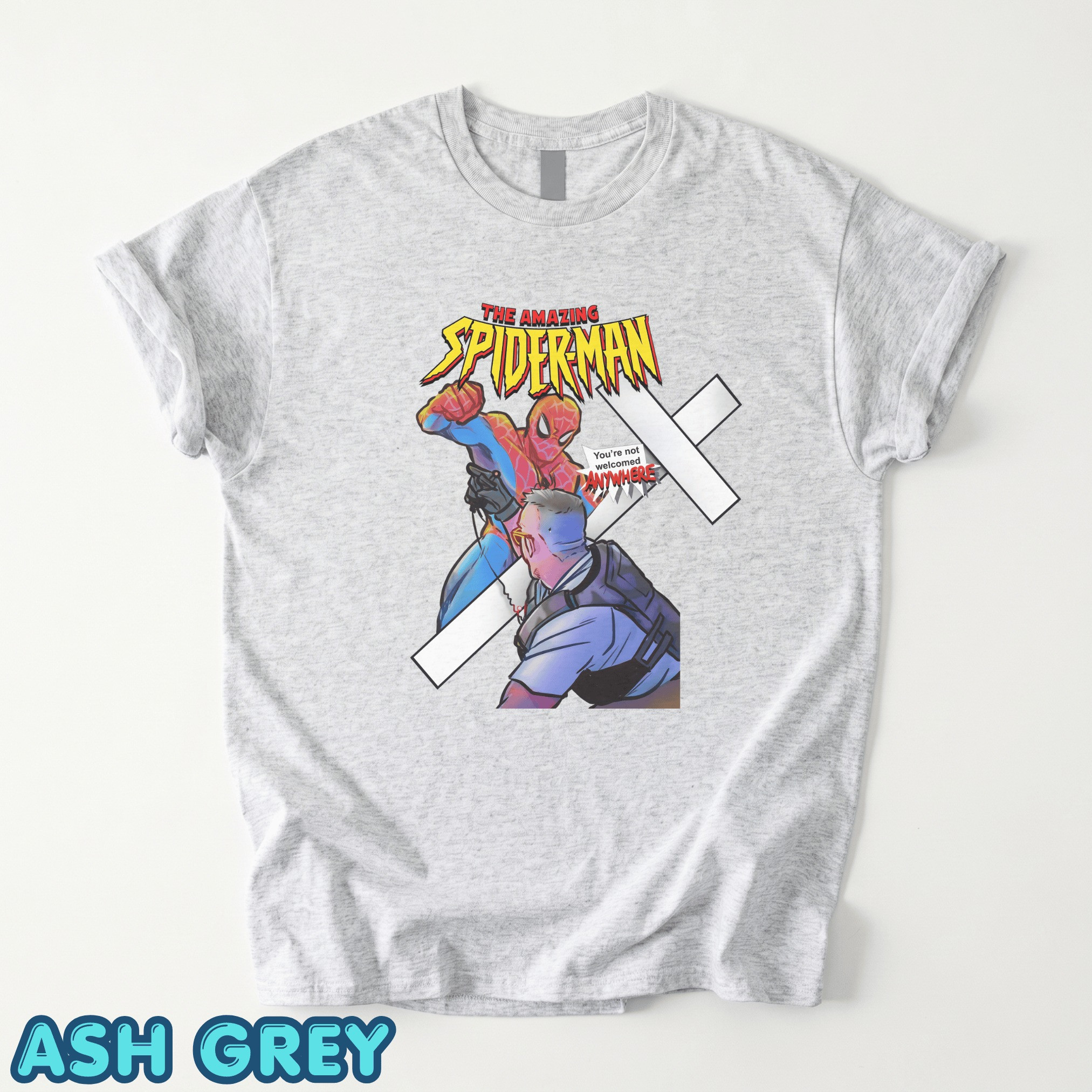 TT - The Amazing Spider Man Beat Up Jake Lang Shirts - Image 4