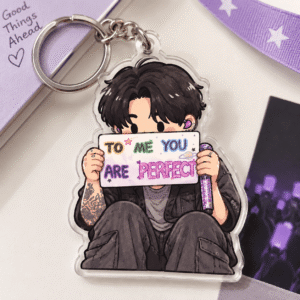 HN - Jungkook BTS Army Keychain, Layered Acrylic Keychain