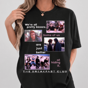 TT - The Breakfast Club Movie T-Shirt, Retro Film Shirt