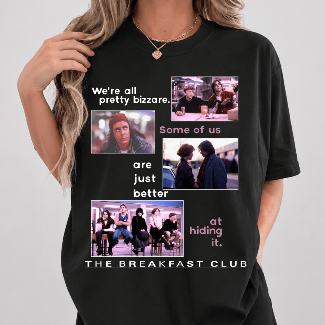 TT - The Breakfast Club Movie T-Shirt, Retro Film Shirt