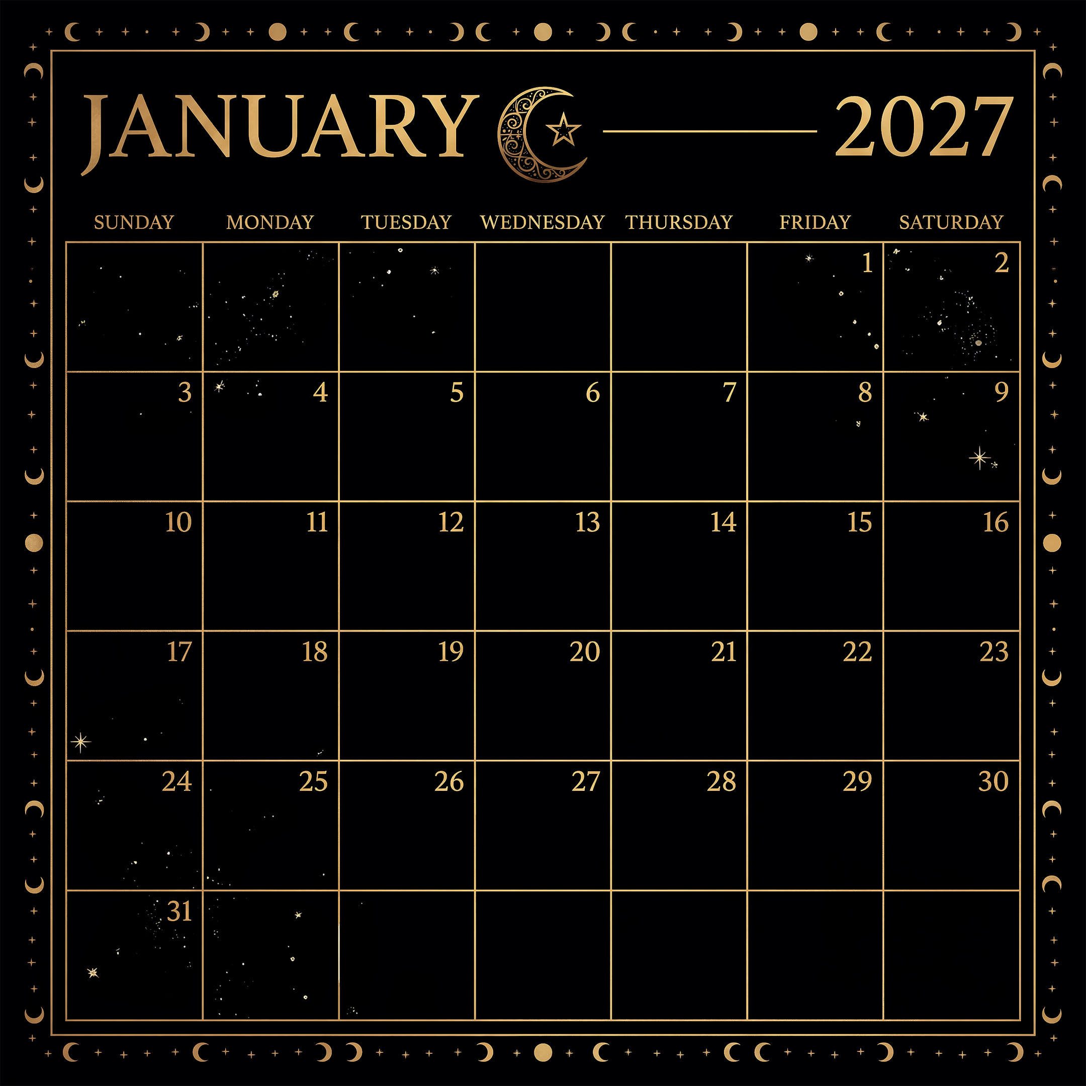 NN - Practical Magic 2027 Wall Calendar - Image 5