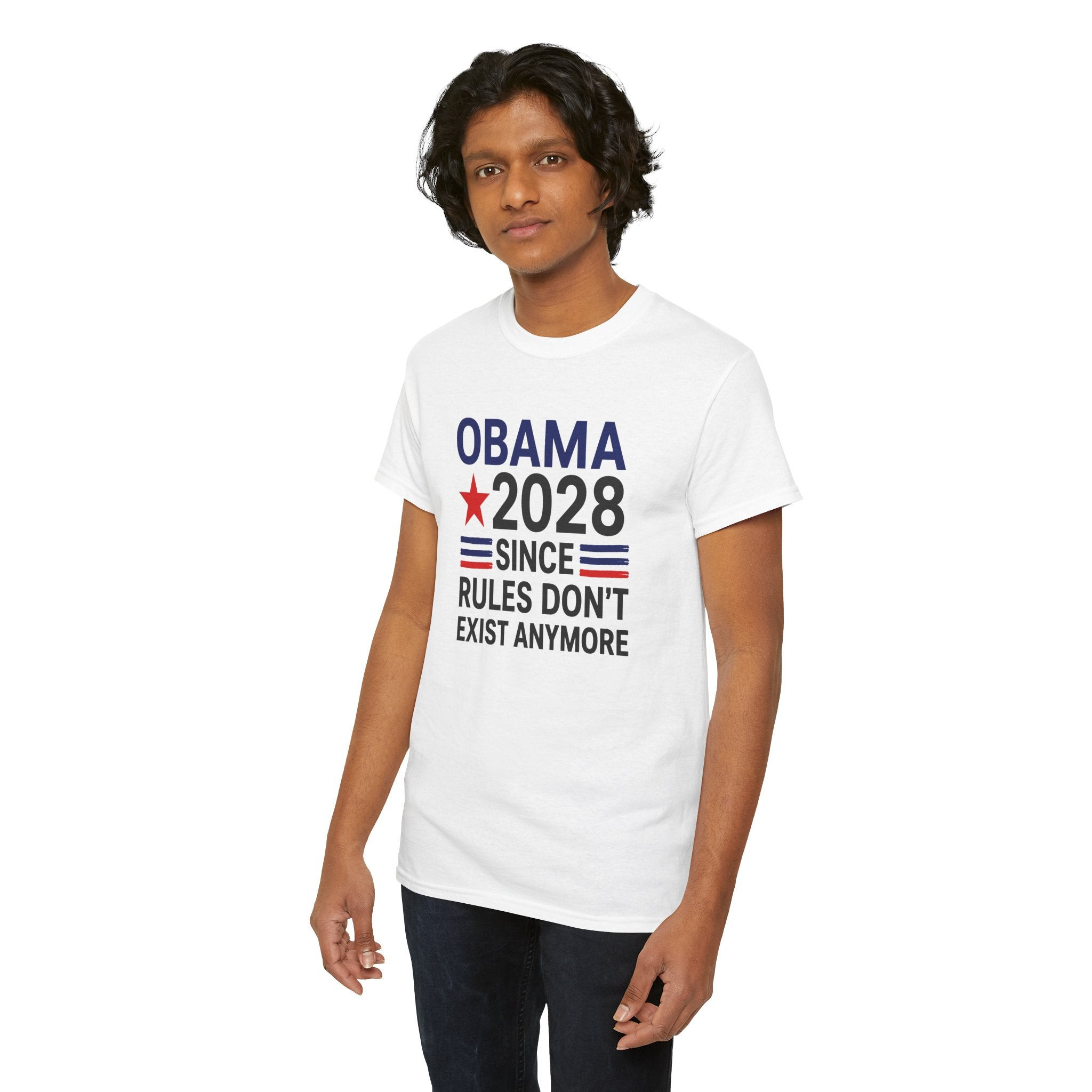 BN - Obama 2028 Since Rules Don't Exist Anymore Shirt - Image 5