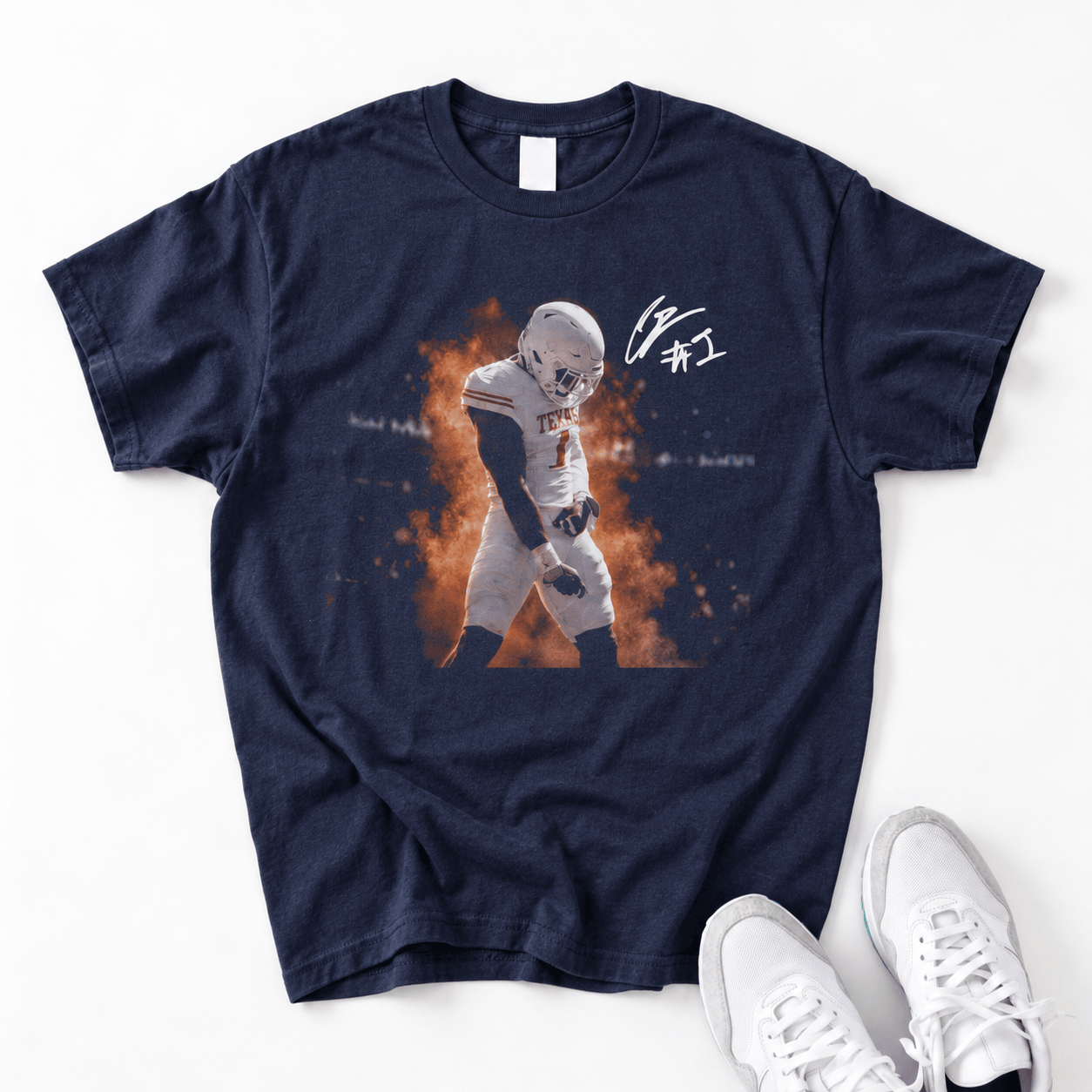 Colin Simmons Grotesque Sack Celly Shirts, Texas football fan gift - Image 3
