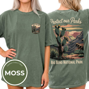 QK - Protect our Parks - Big Bend National Park T-Shirt