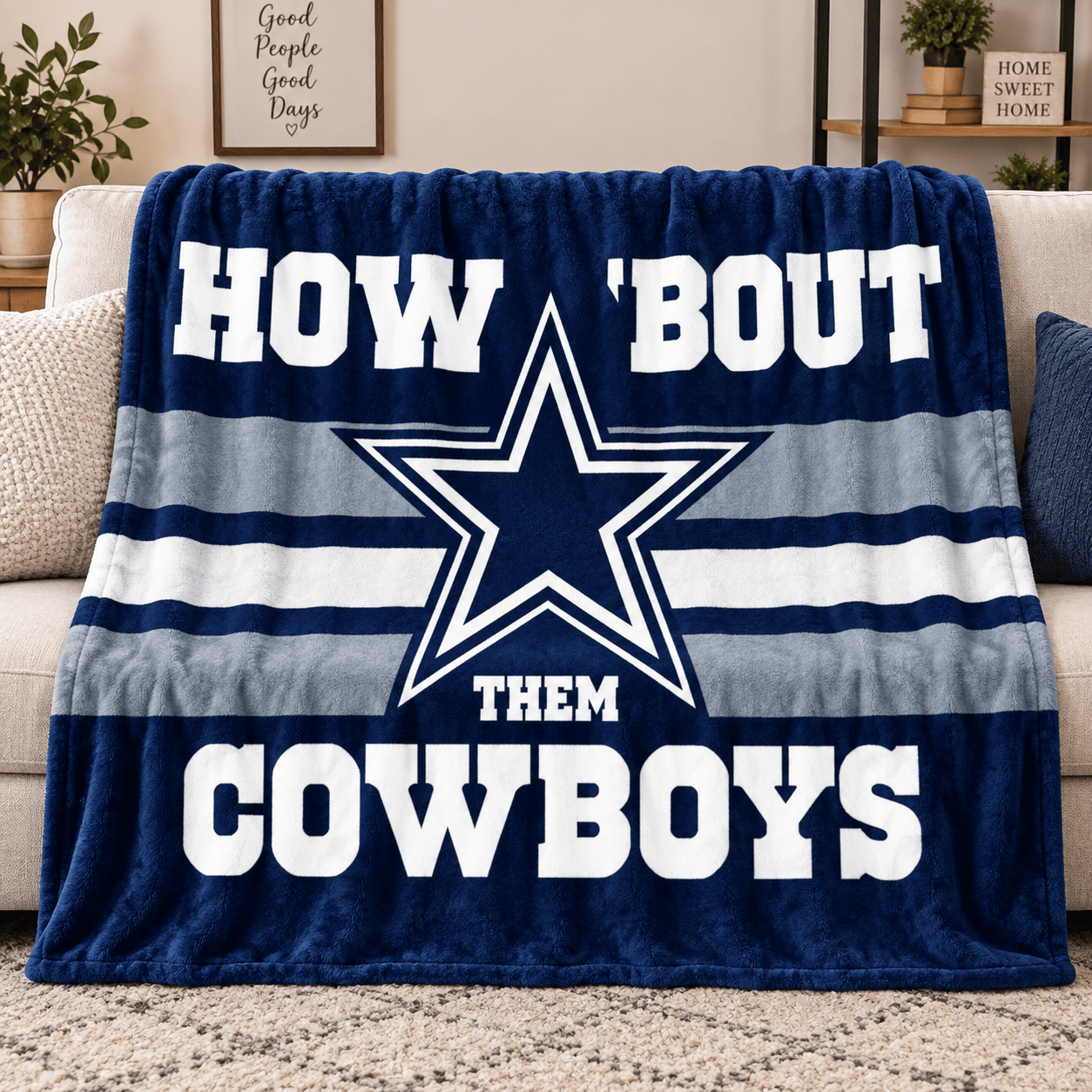 HN - Dallas Cowboys Sports Blanket