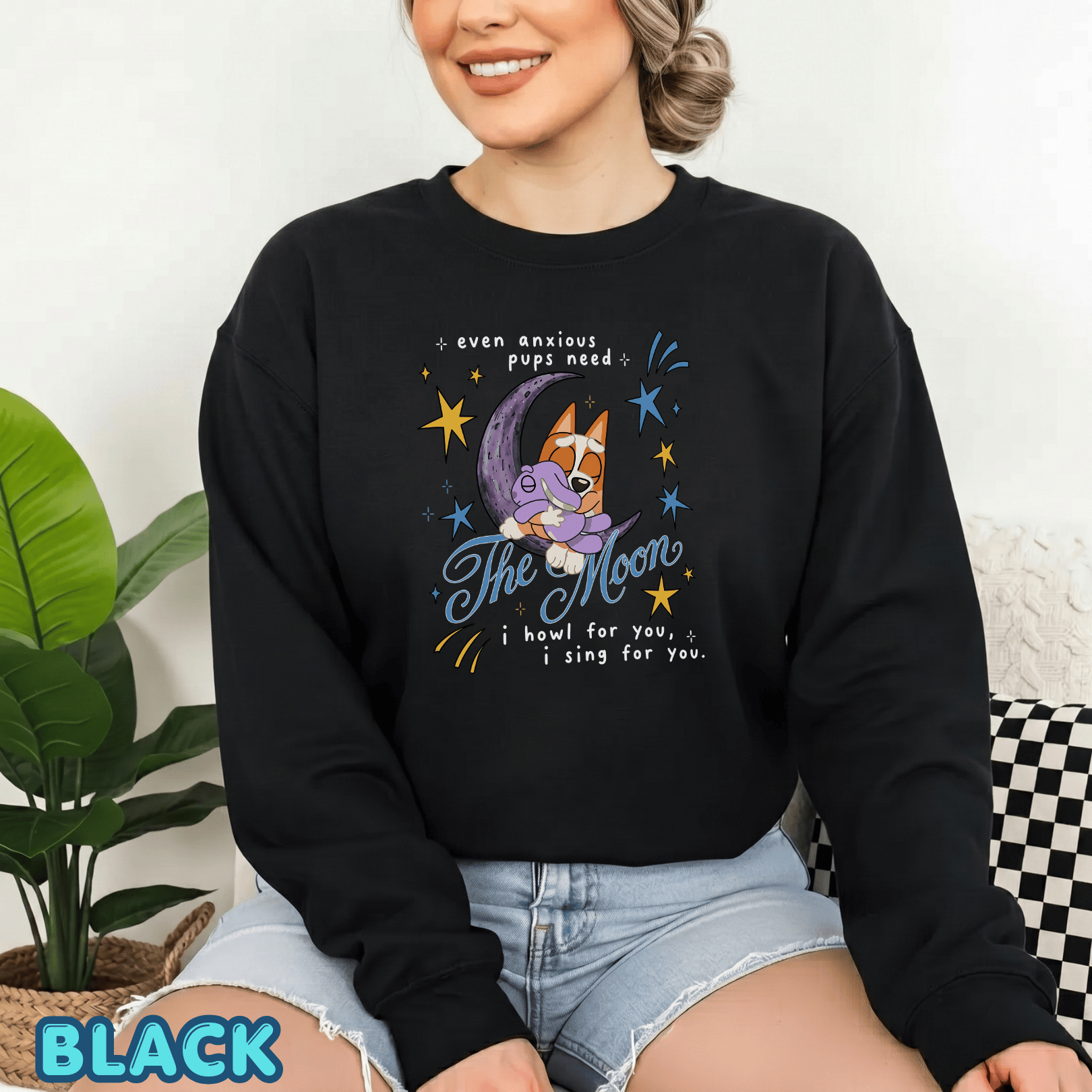 Bingo Even Anzious Pups Need The Moon, Obiter lyric shirts - Image 10