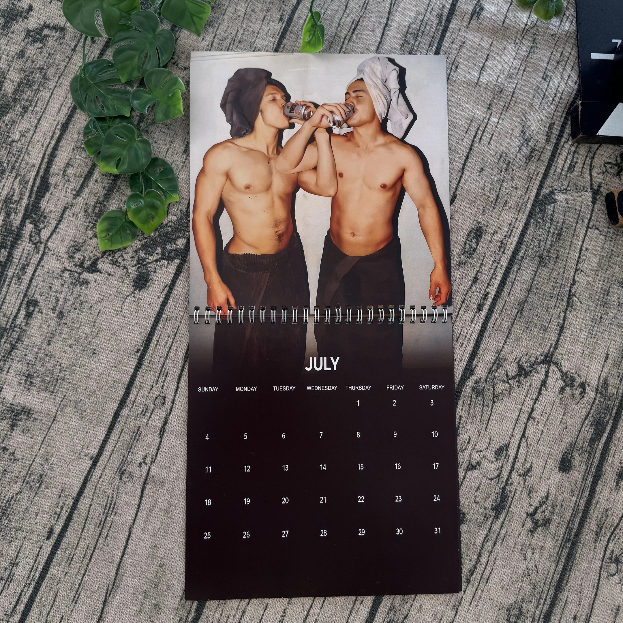 AT - Headted Rivalry 2027 Calendar, Hollander Rozanov Calendar, Trendy Gift For Fans - Image 3