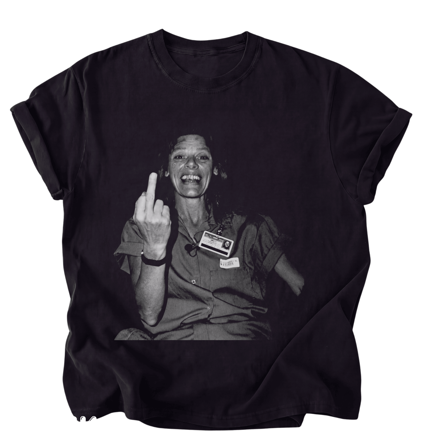Aileen Wuornos Middle Finger Shirts - Image 4