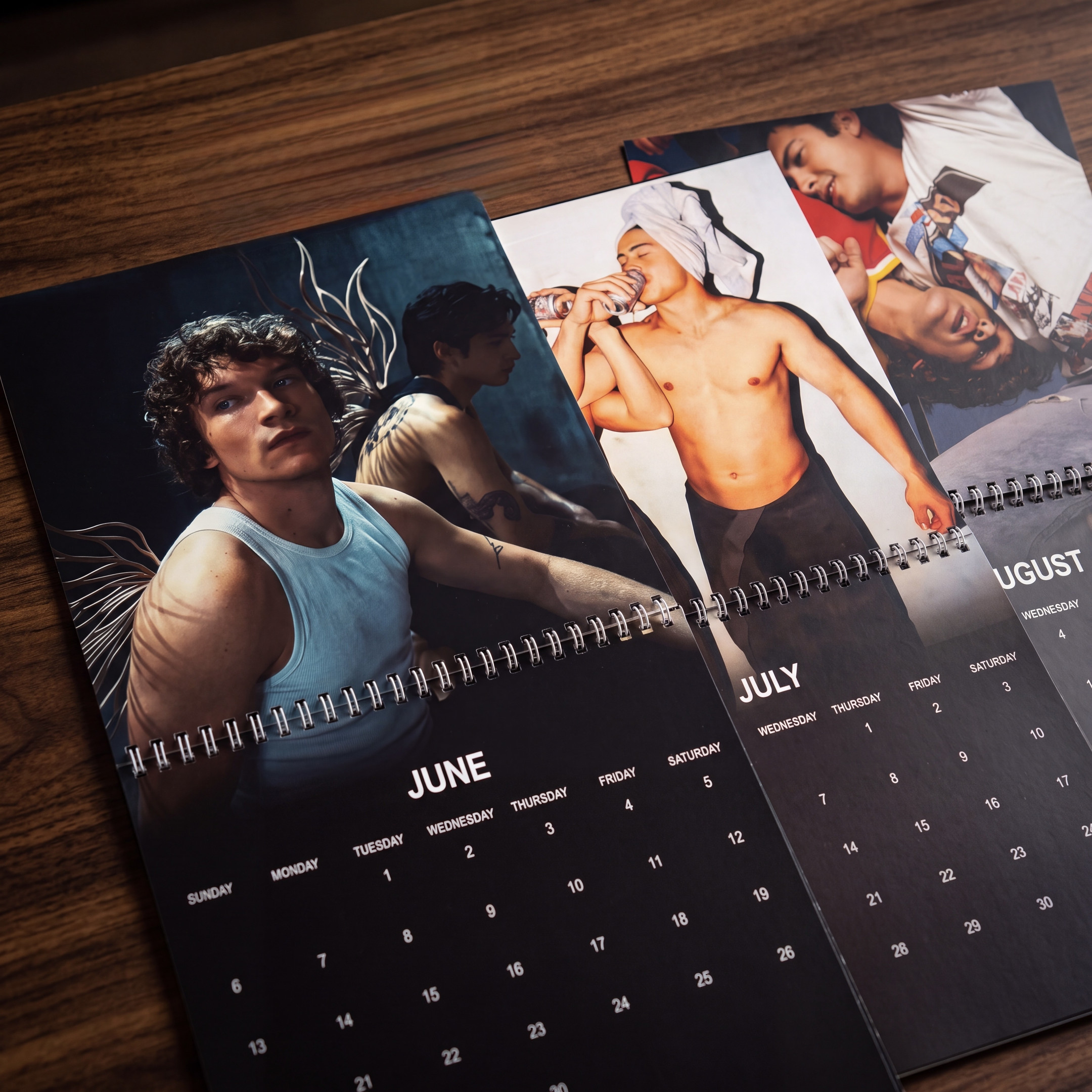 QK - Heated Rivalry 2027 Wall Calendar - Image 4