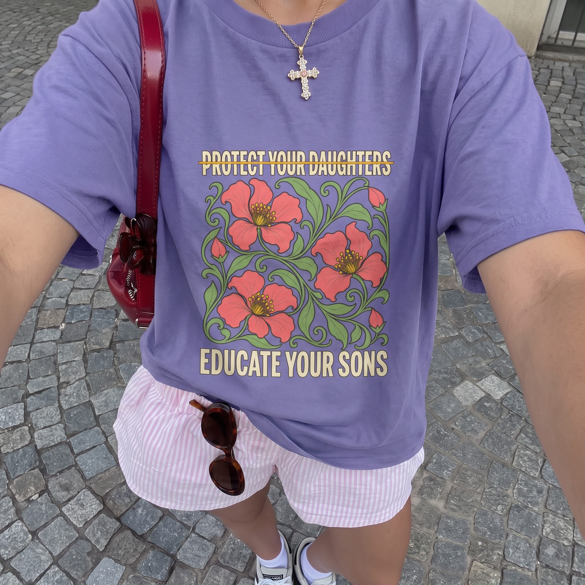 TA - Protect Your Daughters Educate Your Sons Shirt - Image 4
