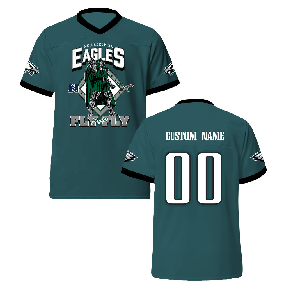 BN - Custom Philadelphia Eagles Football Jersey