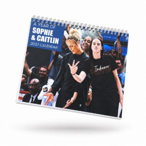 QK - Sophie Cunningham x Caitlin Clark Duo Wall Calendar