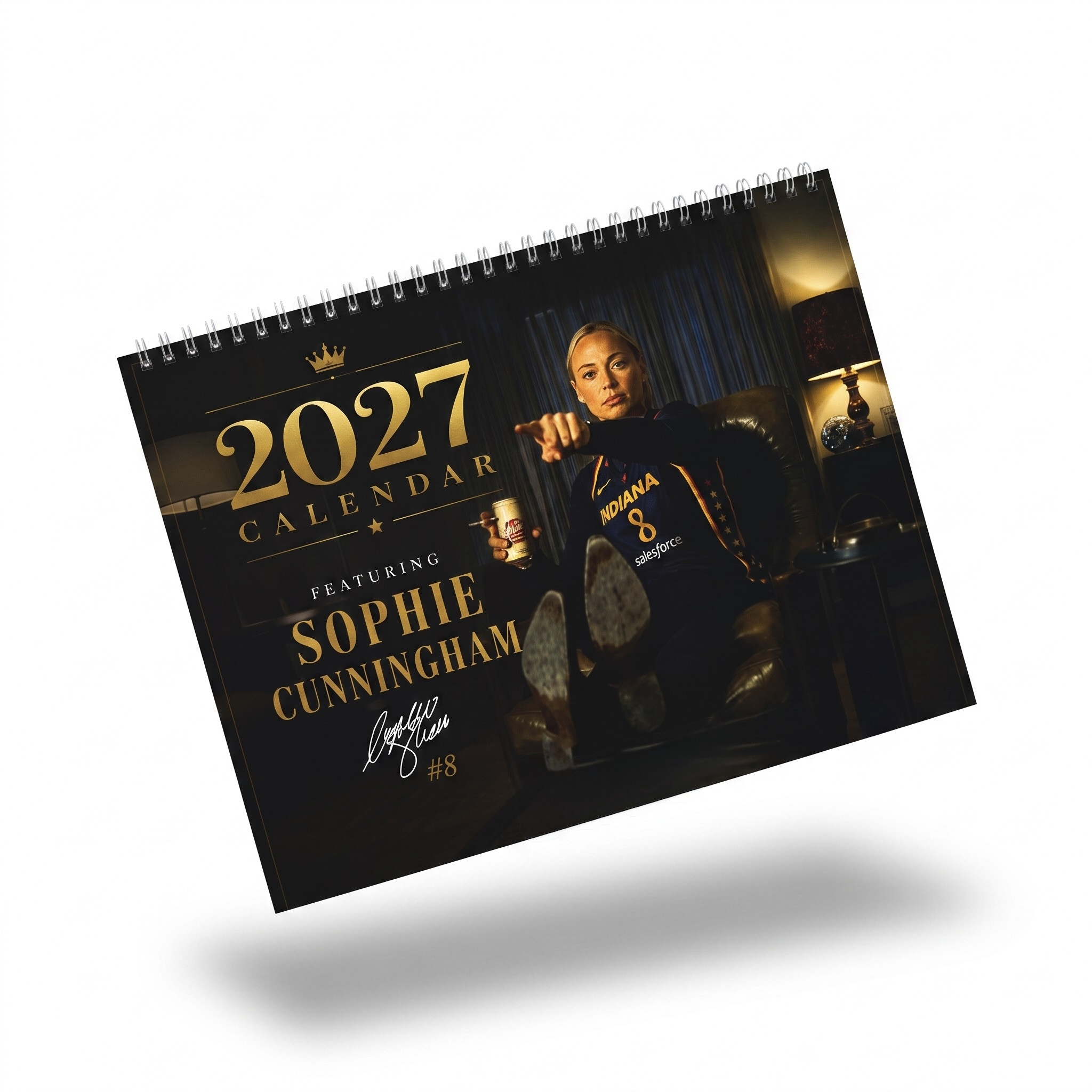 QK - Sophie Cunningham Basketball 2027 Wall Calendar - Image 4