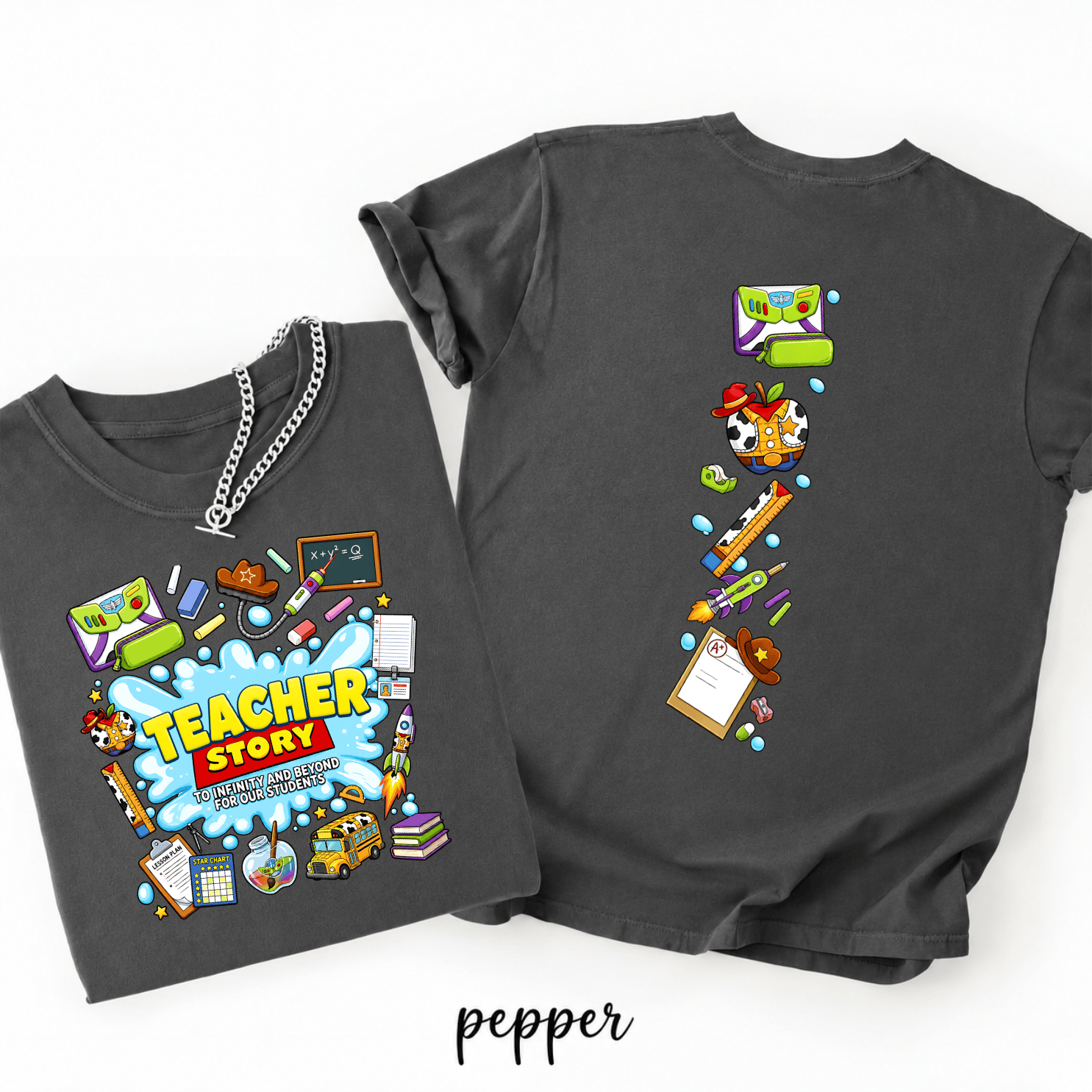 Custom Teacher Toy Story 5 shirts - Image 5