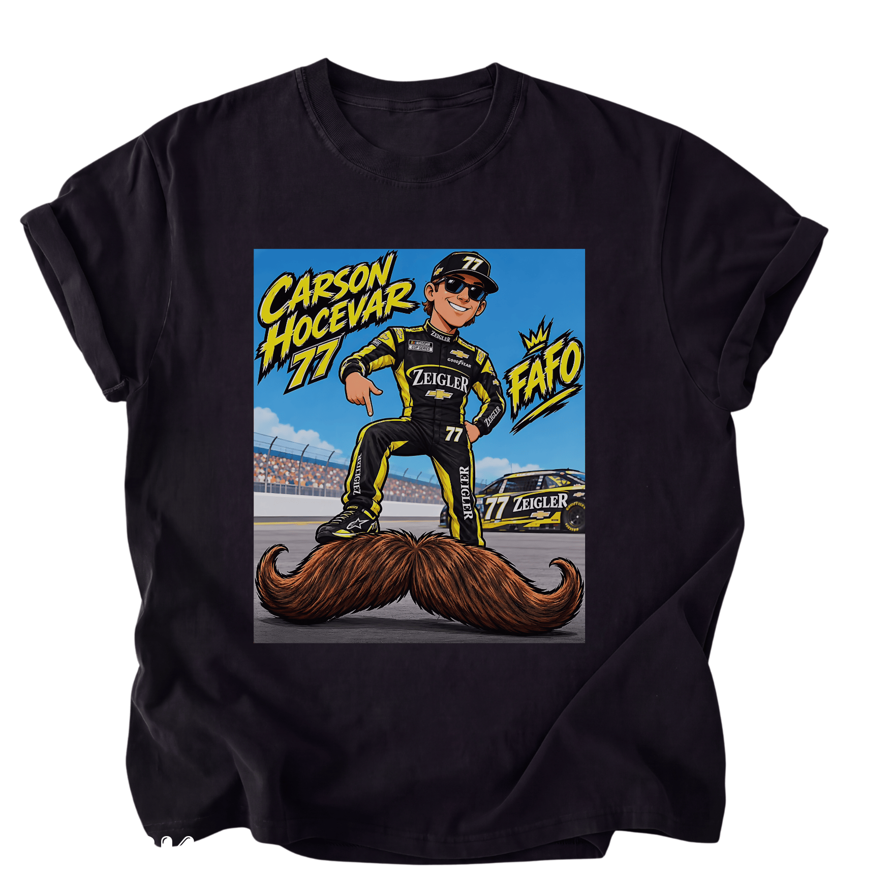 Carson Hocevar 77 Shirt - Image 5