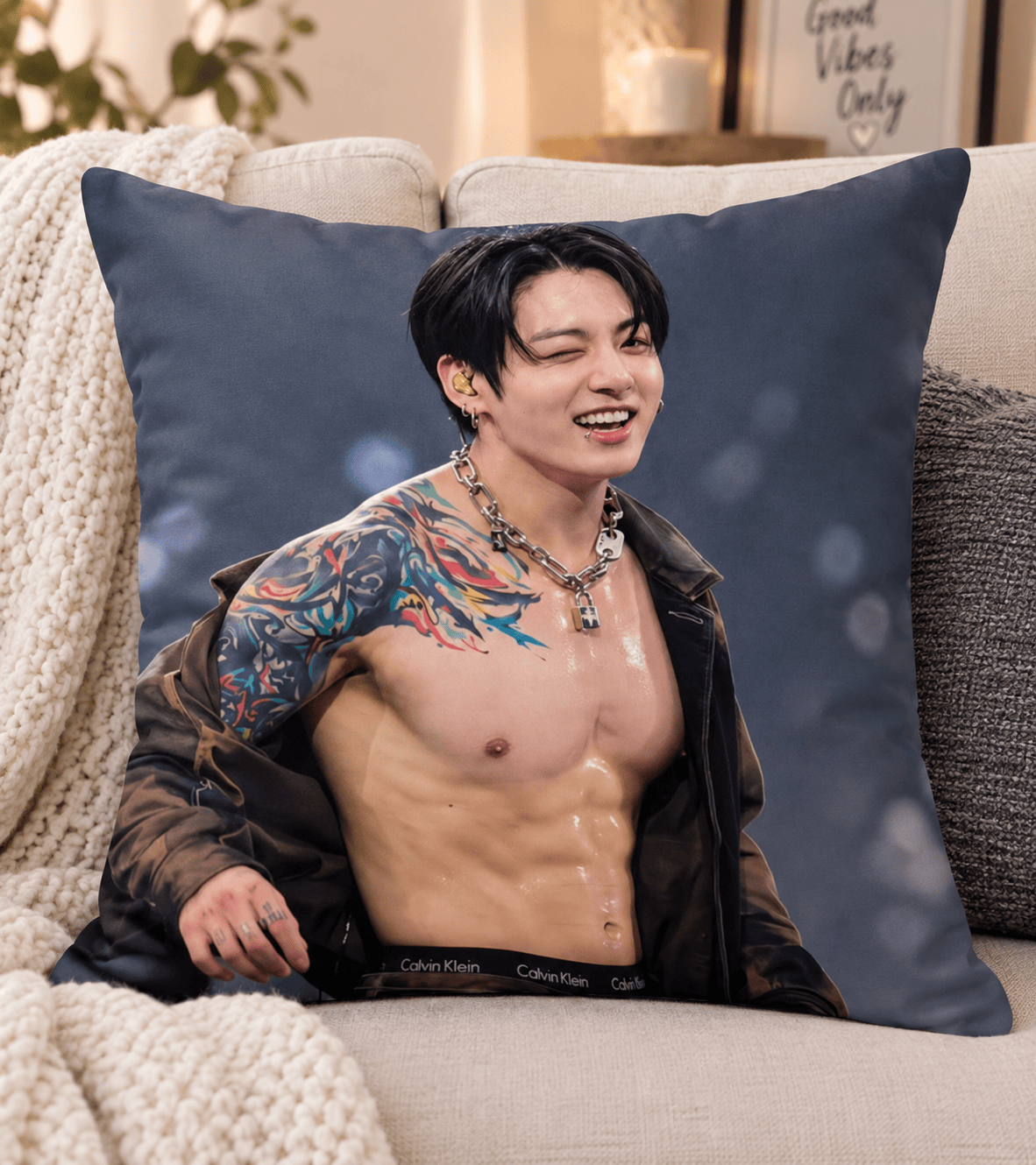AT - Hot Body Jungkook BTS Pillow