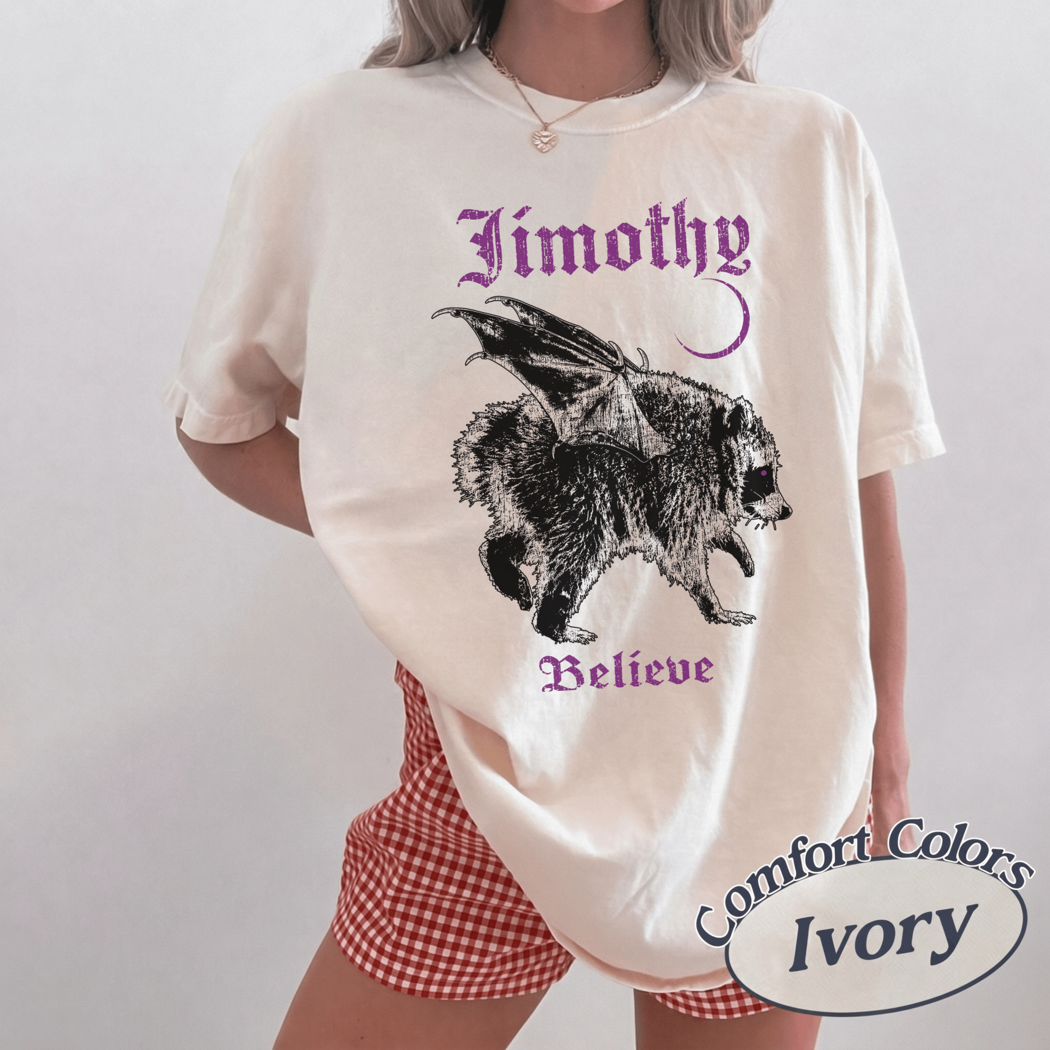 Jimothy Raccoon Viral Shirt,Famous Seattle Raccoon Believe Shirt - Image 3
