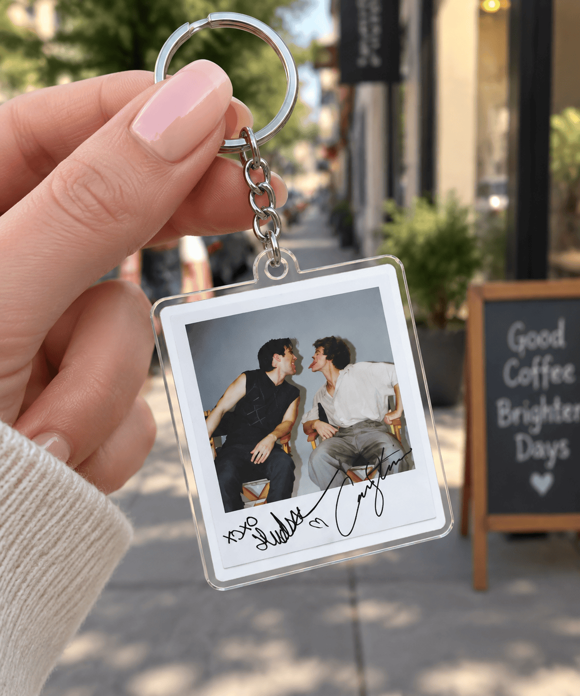 AT - Signed Hudson + Connor Heated Rivalry Keychain - Image 2