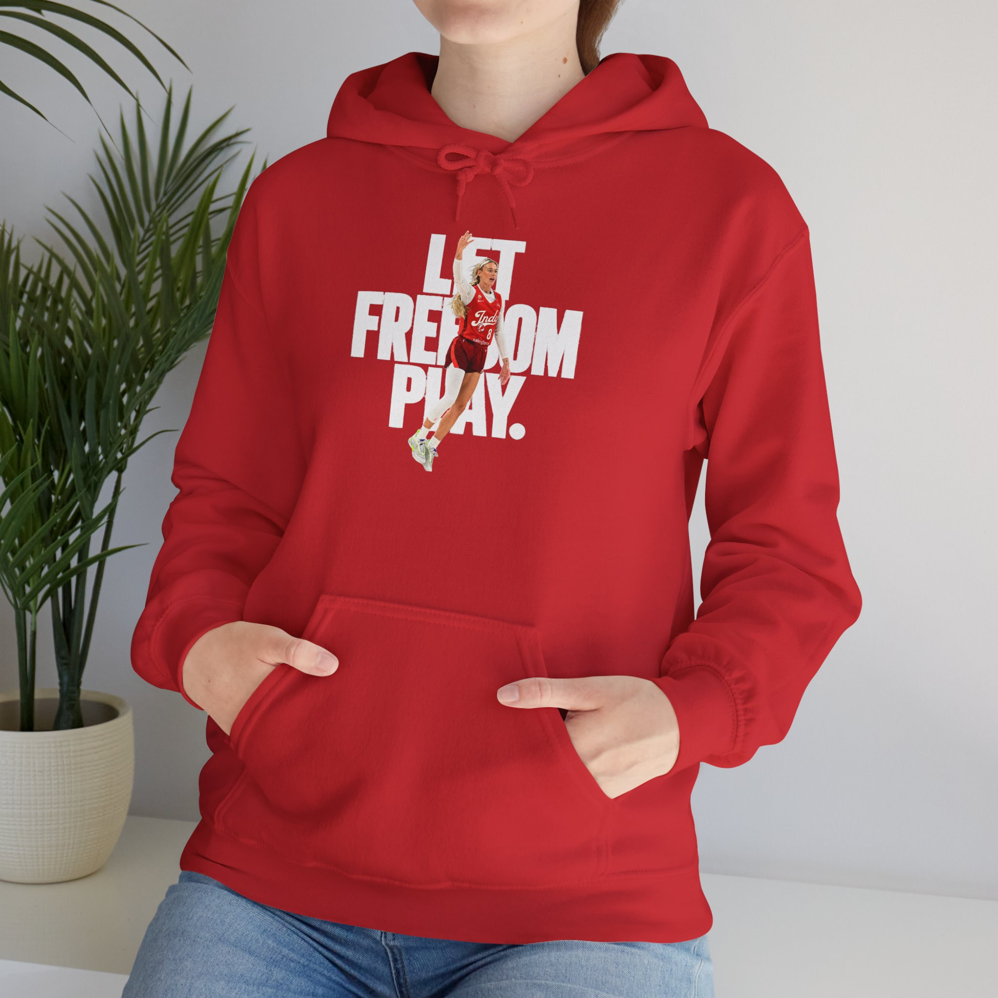 QK - Let Freedom Play (Sophie Cunningham's Version) T-shirt - Image 3