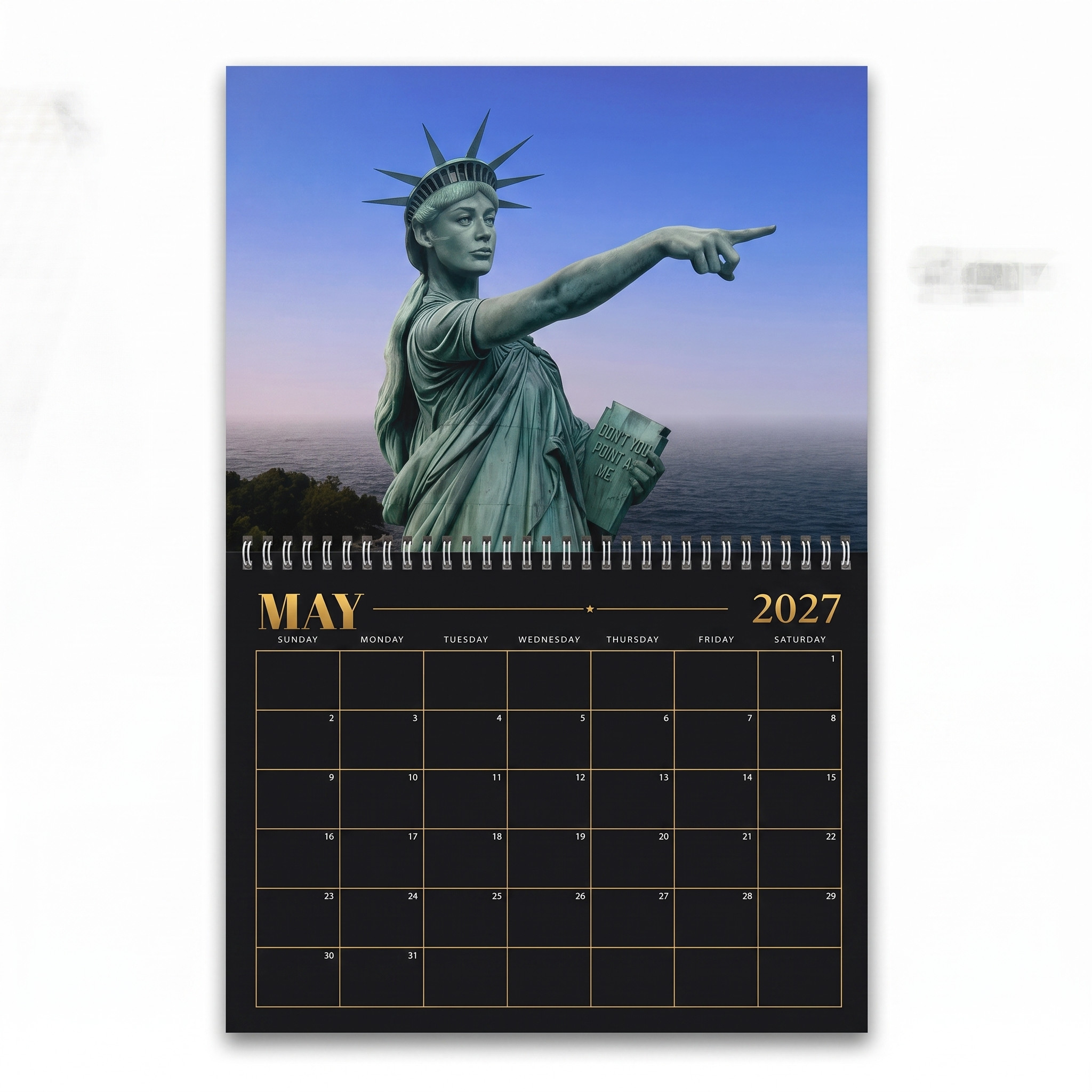 QK - Sophie Cunningham Basketball 2027 Wall Calendar - Image 3