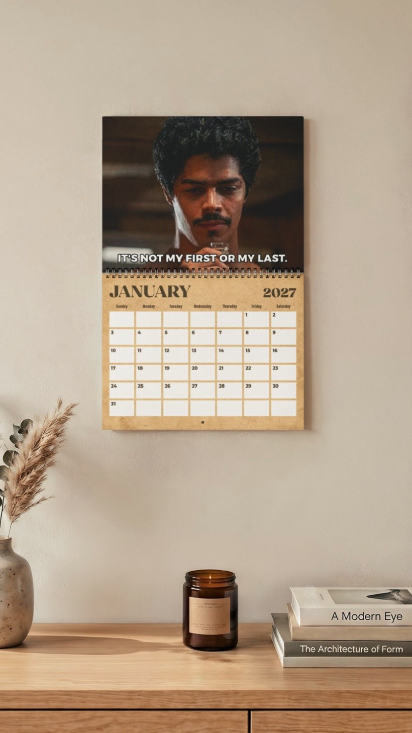 TT - A Year Of La Bamba Morales Quote 2027 Wall/ Desk Calendar - Image 3