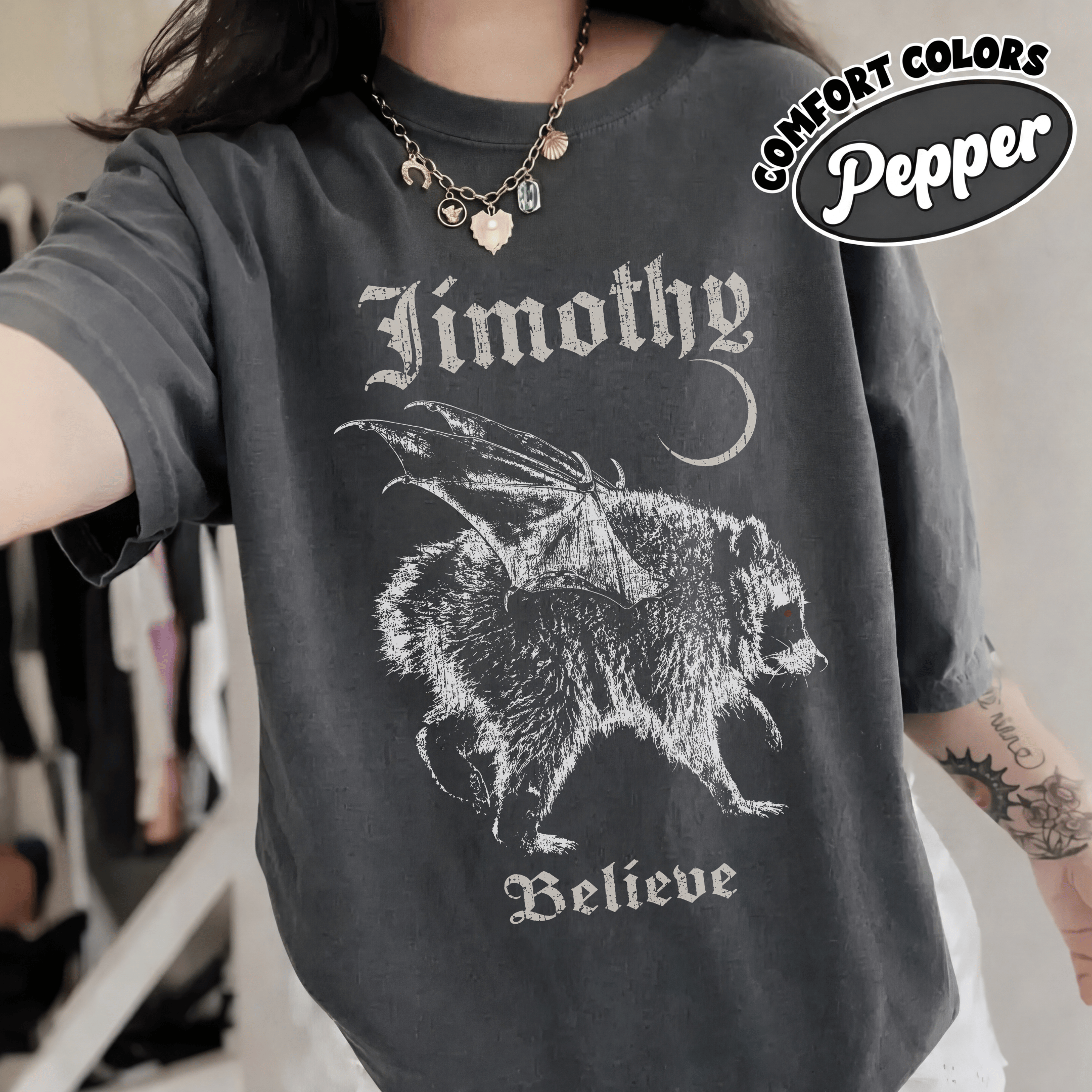 Jimothy Raccoon Viral Shirt,Famous Seattle Raccoon Believe Shirt