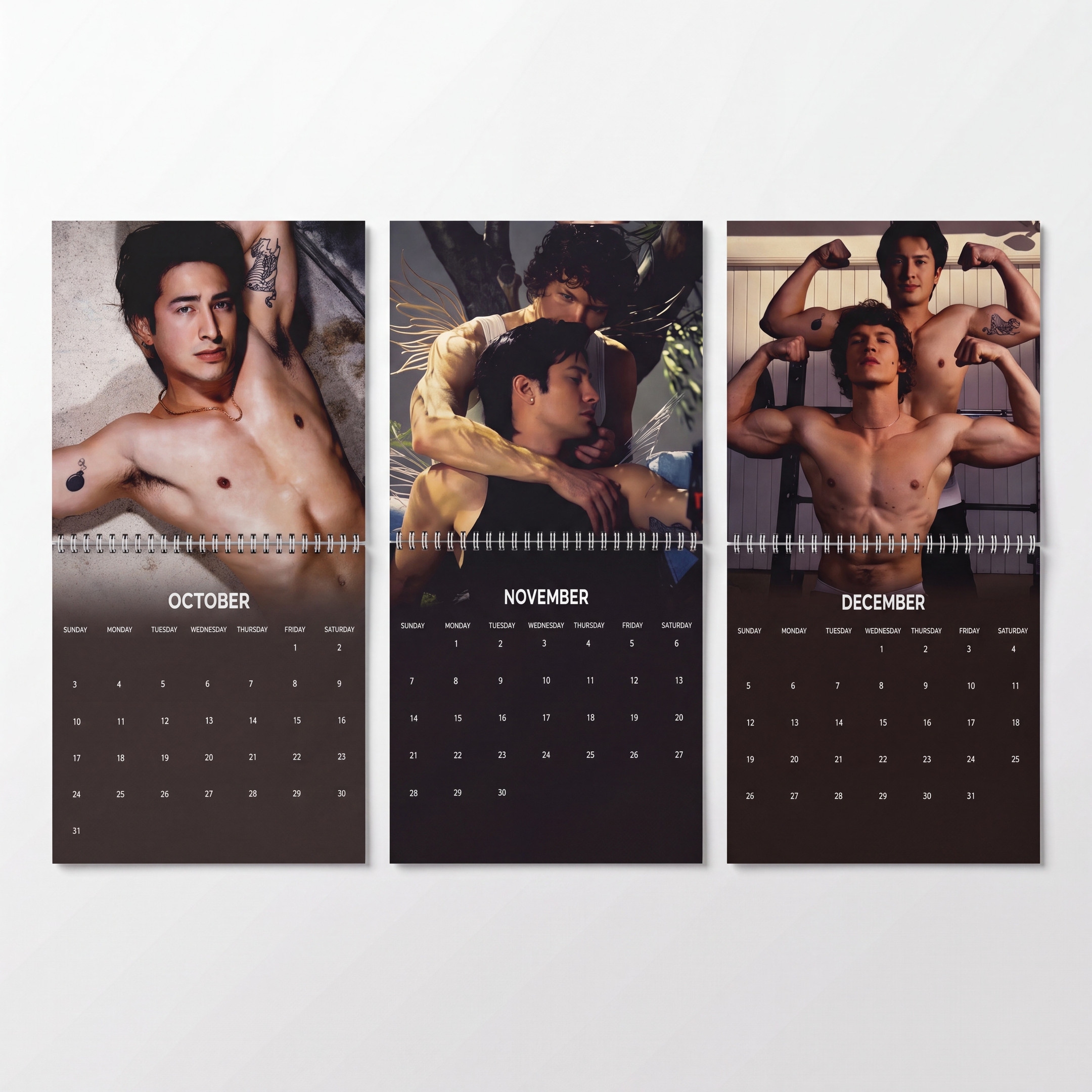 QK - Heated Rivalry 2027 Wall Calendar - Image 2