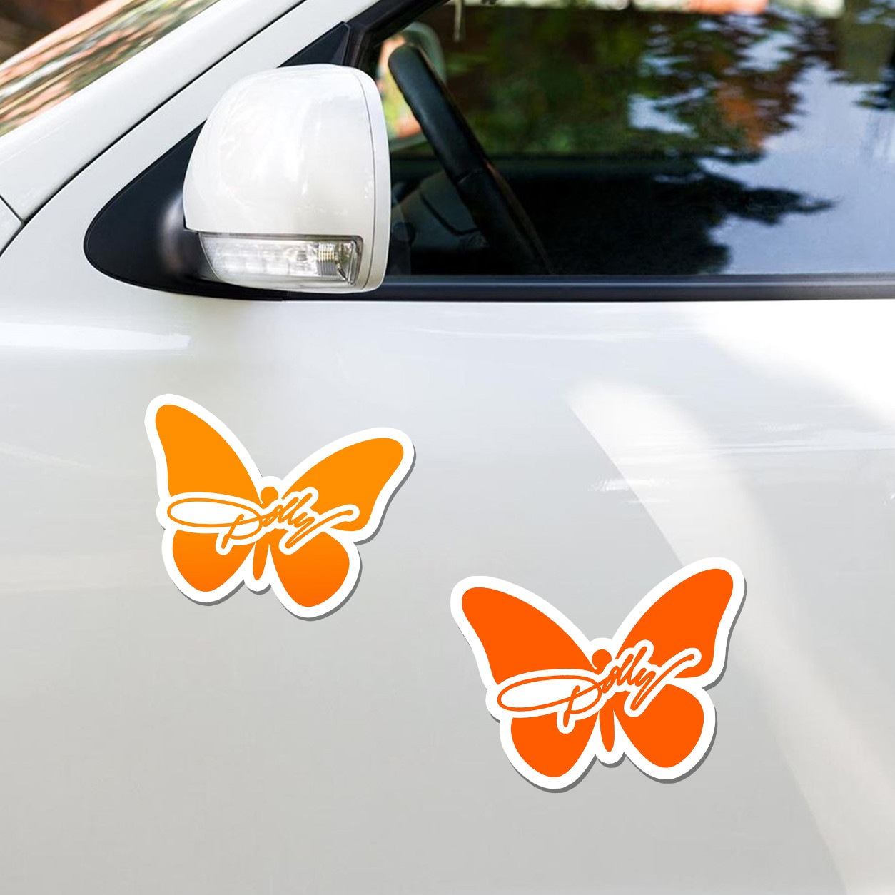 Dolly Tennessee Tribute Butterfly Helmet Stickers,Magnets Die Cut - Image 4