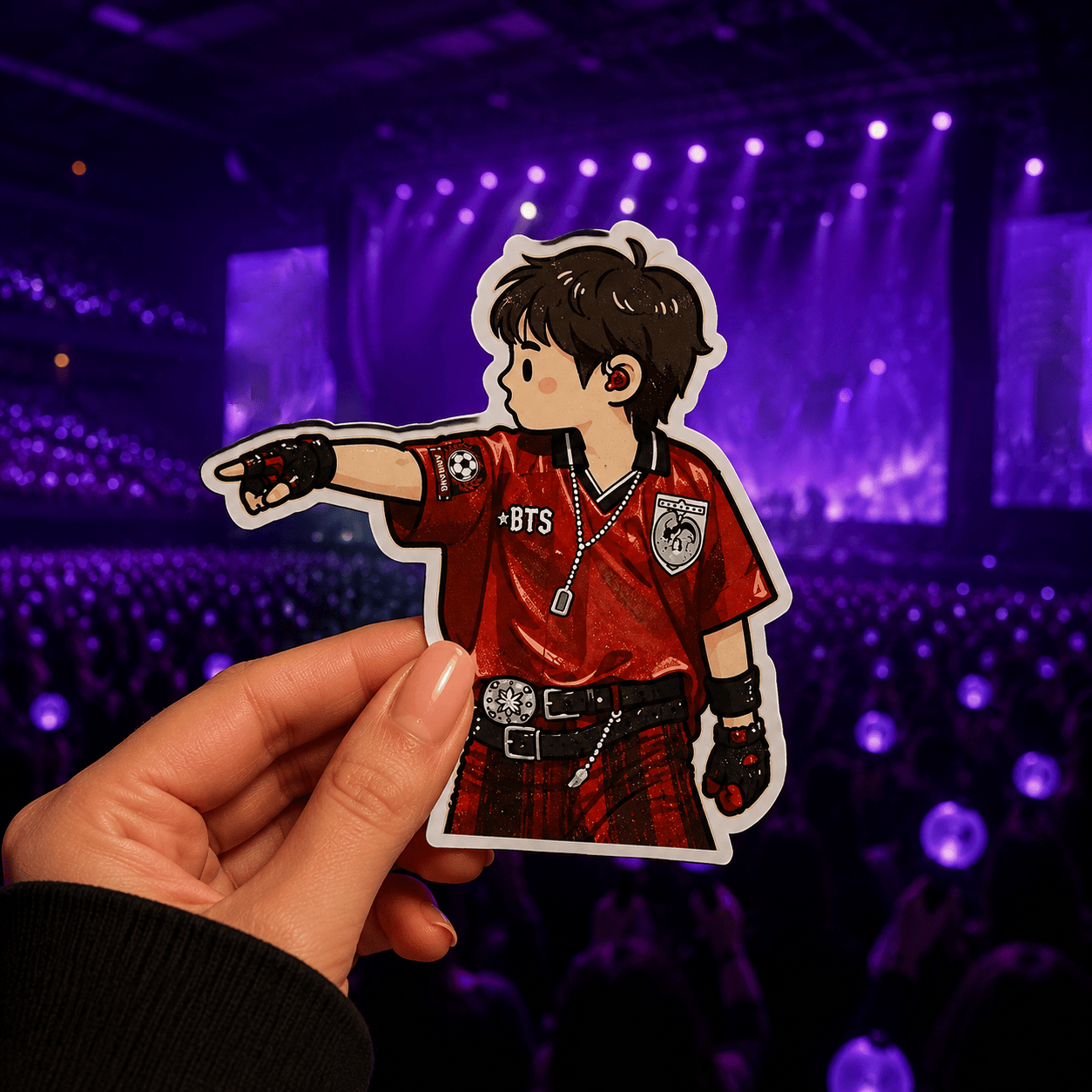 HN - J-Hope BTS Magnet/Stickers,Arirang World Tour Sticker - Fan Accessories - Image 2