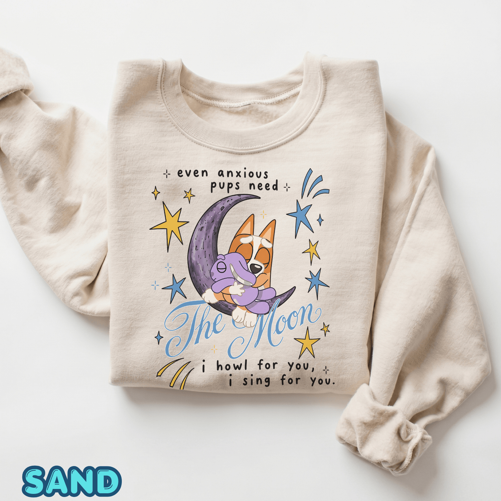Bingo Even Anzious Pups Need The Moon, Obiter lyric shirts - Image 2