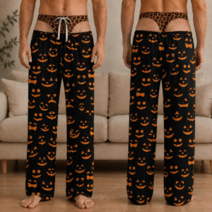 NS - Funny Pajama Pants, Fake Underwear Print