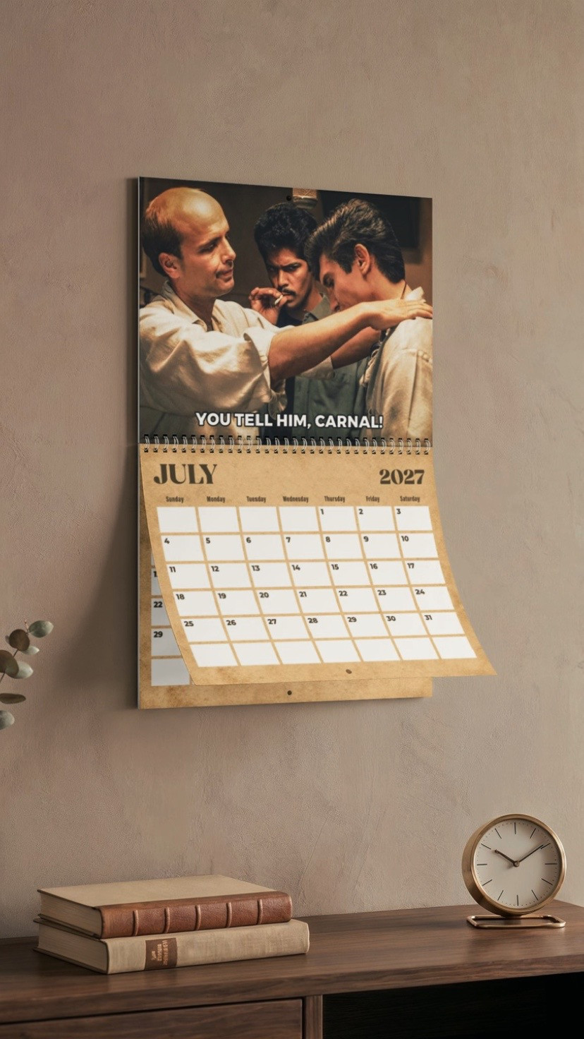TT - A Year Of La Bamba Morales Quote 2027 Wall/ Desk Calendar - Image 5