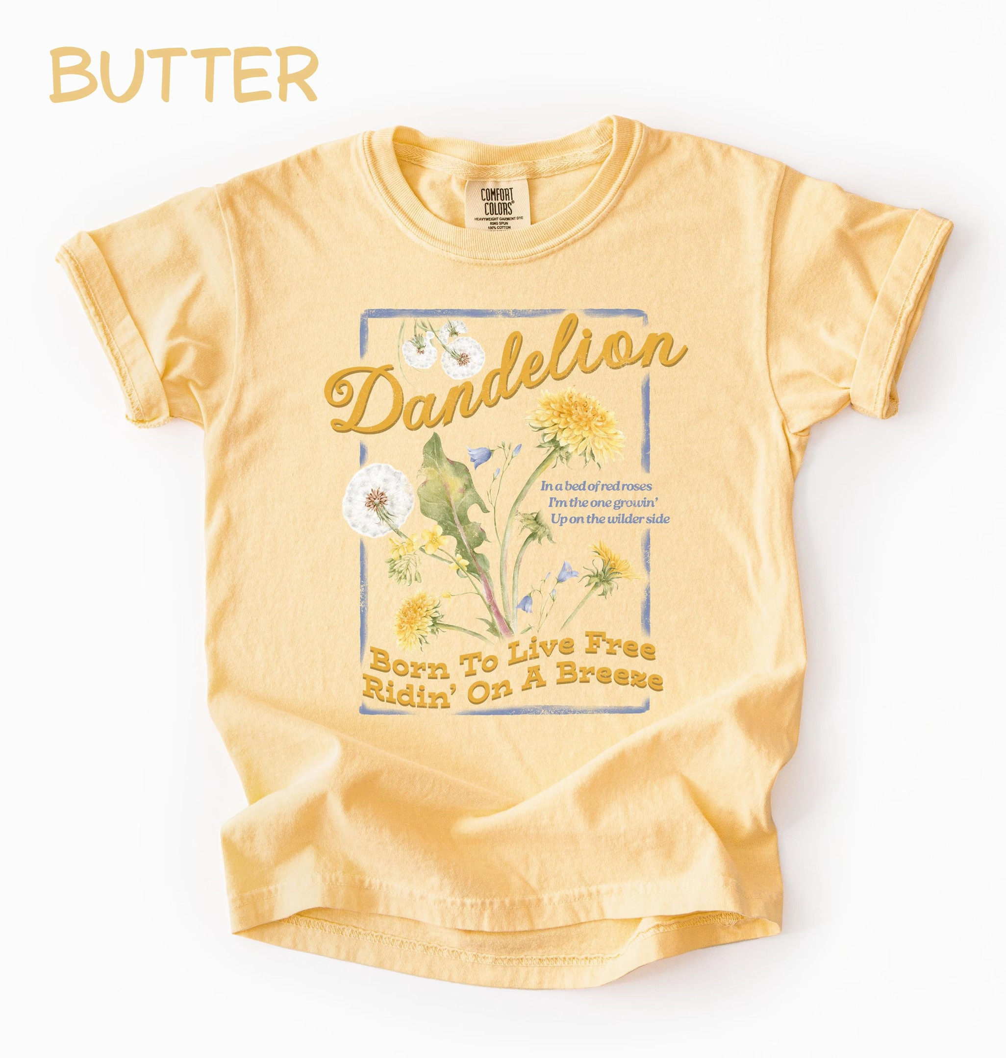 NN - Dandelion Lyrics Vintage Shirts, Ella Langley T-Shirt